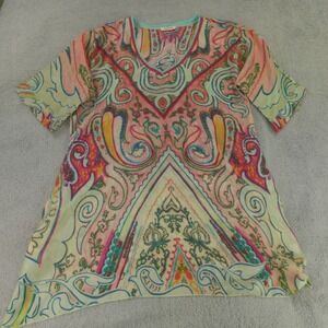 Johnny Was Tunic‎ Top Paisley Silk